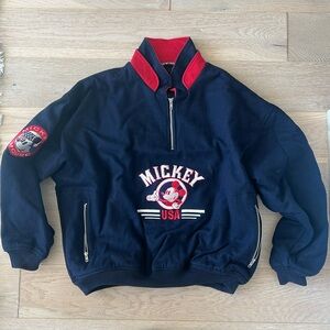 Vintage Disney Mickey Mouse Wool Pullover